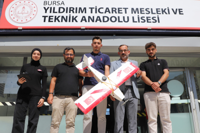 Liseler arası İHA yarışmasında Bursa’dan büyük başarı!