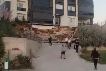 Bursa’da faciaya ramak kala! İstinat duvarı çöktü