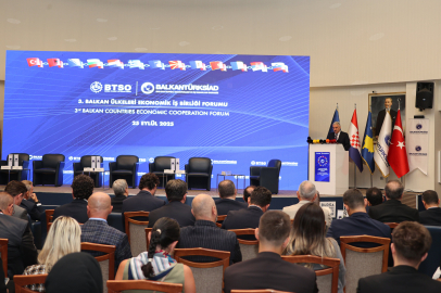 3. Balkan Ülkeleri Ekonomik İş Birliği Forumu Bursa’da başladı