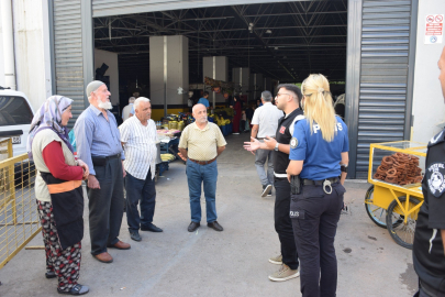 Bursa polisinden dolandırıcılığa karşı saha çalışması