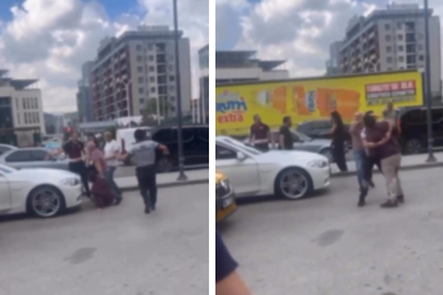 Bursa’da trafikte başlayan yol tartışması sokak kavgasına dönüştü