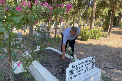 Bursa'da “Ağaççı Hoca” oğlunun hatırasını yeşerten mezarlıkla yaşatıyor