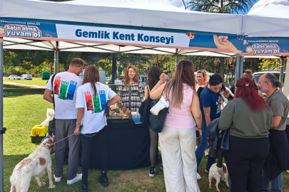 Bursa’da hayvan sahiplendirme etkinliği!