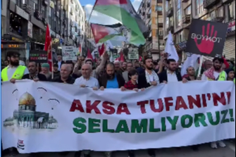 Bursa'dan Gazze'ye yükselen ses!