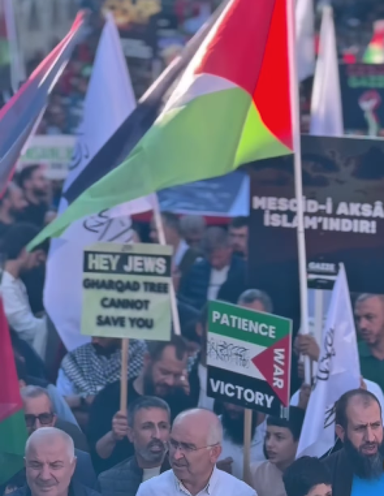 Bursa'dan Gazze'ye yükselen ses!-Bursa Hayat Gazetesi-2