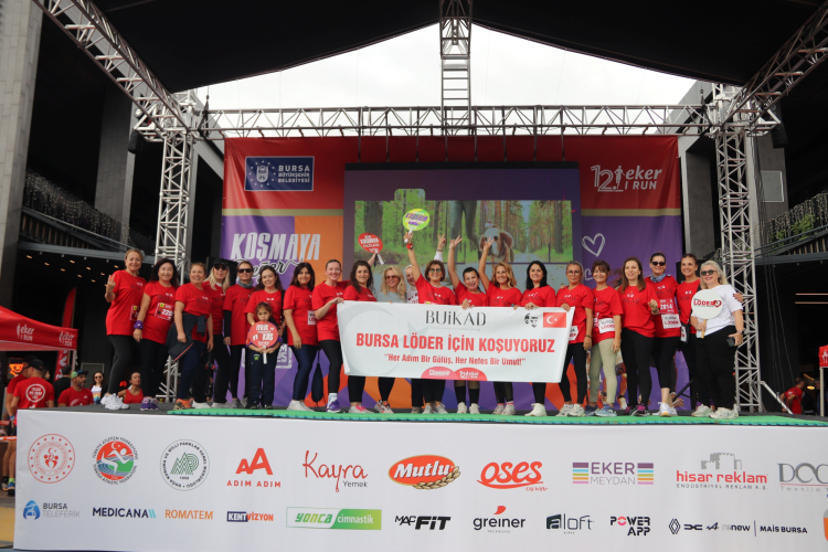 BUİKAD’dan LÖDER’e anlamlı destek! Sağlık ve dayanışma için koştular - Bursa Hayat Gazetesi-4