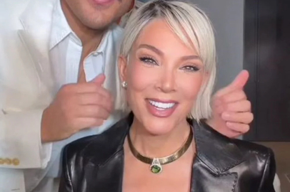 Kris Jenner sarışın oldu