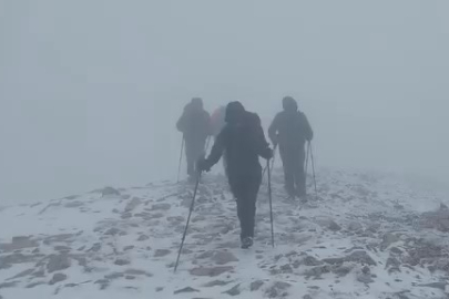 Uludağ’da sezonun ilk kar keyfi!