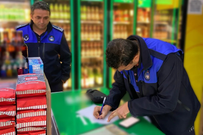 Zabıta ekipleri İnegöl’de tekel bayilerini denetledi