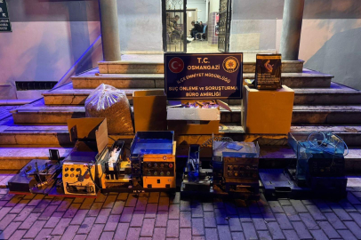 Osmangazi’de kaçak tütün operasyonu!