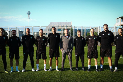 Bursaspor’da güçlü ekip kuruldu!