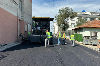 Karacabey'de yollar yenileniyor! Bin 500 ton asfalt serildi
