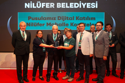 Nilüfer Belediyesi’ne “akıllı şehir” ödülü!