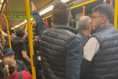 Bursa metrosunda alkollü yolcu krizi!