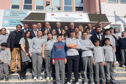 Bursa Cumhuriyet Başsavcılığı’ndan köy okuluna teknoloji desteği