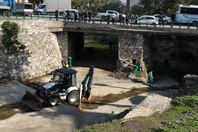 Sel riskine karşı temizlik başladı: Gökdere’de yoğun mesai