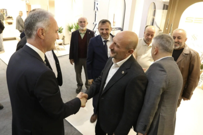 53. Uluslararası MODEF EXPO İnegöl Mobilya Fuarı’na siyasilerden yoğun ilgi