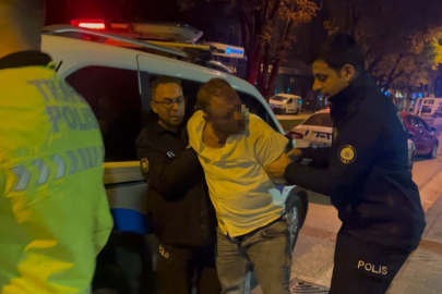 Bursa'da alkollü yakalandı, polise etmediği küfrü bırakmadı!