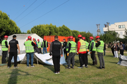 Bursa’da olası afet ve acil durumlara karşı hazırlık!