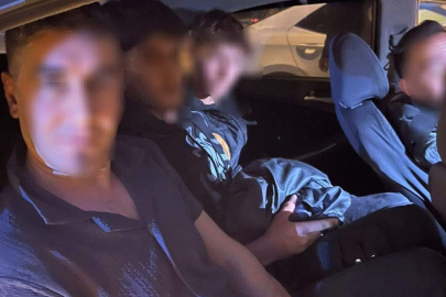 İzmir-Bursa arasında kaçak göçmen sevkiyatı! Yakalandılar