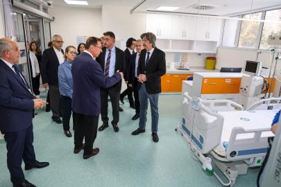 BUÜ Hastanesi yenilenen yanık ünitesi ile hasta kabulüne başladı