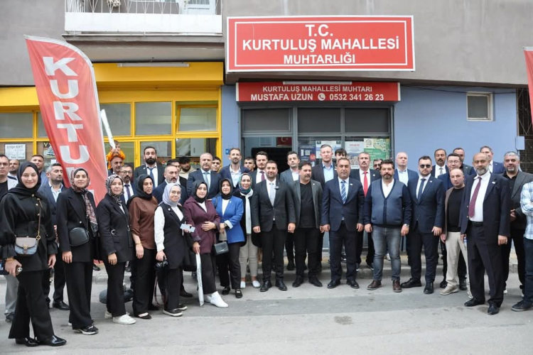 A Parti’den Bursa’da saha atağı: ‘Kapı Kapı Anahtar’ programı Gürsu’da başladı - Bursa Hayat Gazetesi-3