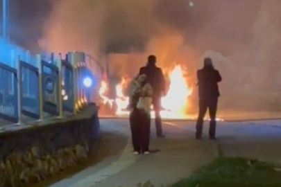 Bursa'da korkutan anlar! İtfaiye müdahale etti ama...