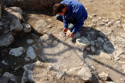 Bursa’da Helenistik dönem surları arasında tarihi keşif