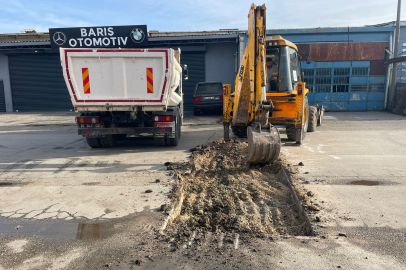 Nilüfer’de Beşevler Sanayi Sitesi yollarında yenileme hamlesi