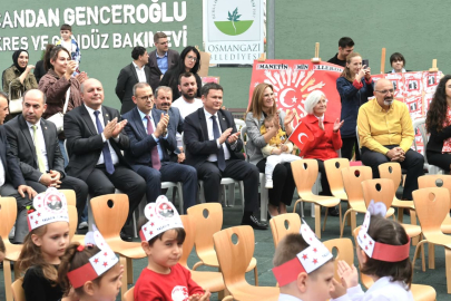 Osmangazi’de miniklerden Cumhuriyet Bayramı gösterisi!