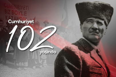 Cumhuriyet 102 yaşında!