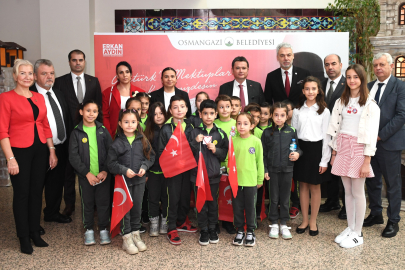 Osmangazi'de ziyaretçiler Atatürk'e duygularını yazacak