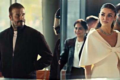 Hande Erçel ve David Beckham Katar’da aynı reklamda buluştu