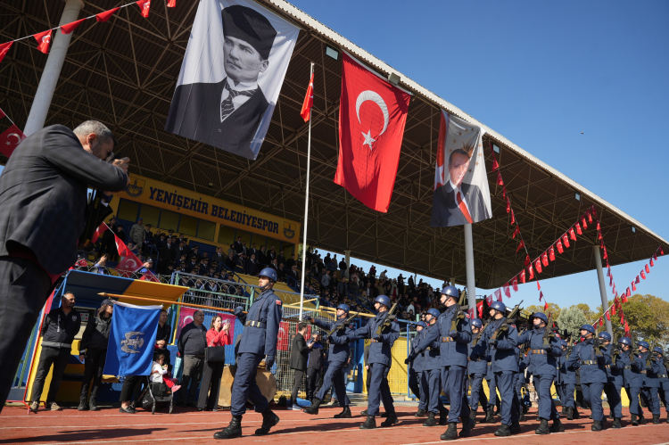 Bursa Yenişehir’de büyük törenle Cumhuriyet kutlaması - Bursa Hayat Gazetesi-4