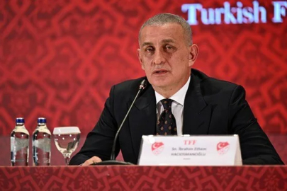 TFF Başkanı Hacıosmanoğlu: Hakemlerden sonra 3 bin 700 futbolcuya soruşturma başladı