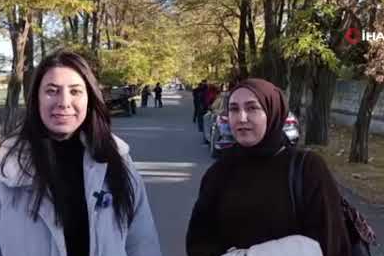 Van'da sonbahar renk cümbüşü