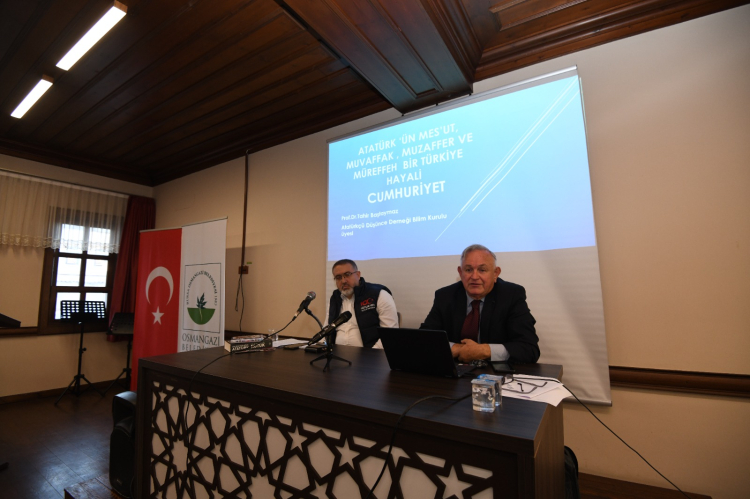 Atatürk'ün çağdaş Türkiye vizyonu Osmangazi'de masaya yatırıldı - Bursa Hayat Gazetesi-3