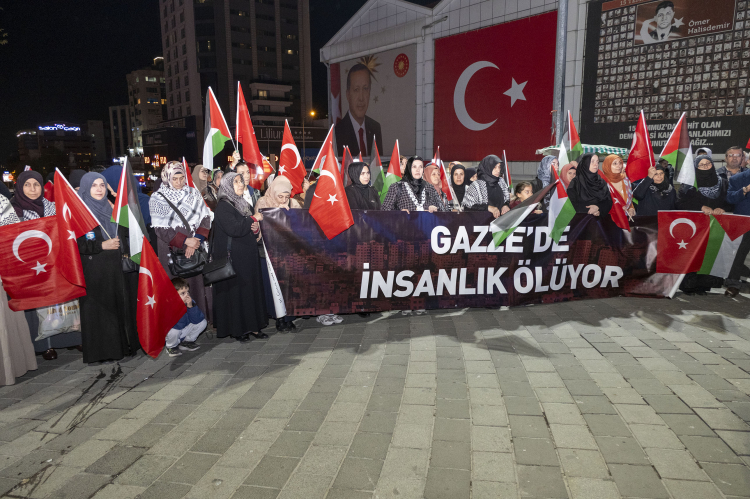 Bursa’da Filistin için birlik ve direniş mesajı verildi - Bursa Hayat Gazetesi-4