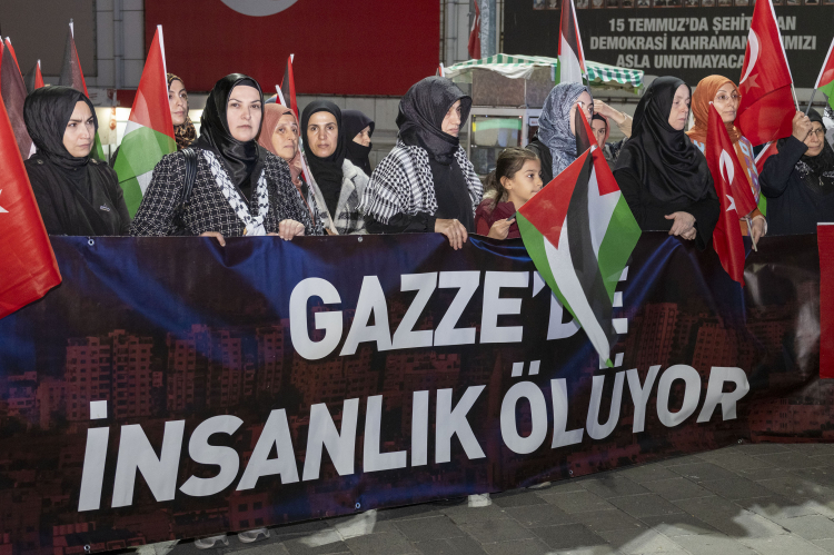 Bursa’da Filistin için birlik ve direniş mesajı verildi - Bursa Hayat Gazetesi-2
