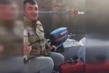 Malatya'da amatör balıkçı ile kedi arasındaki diyalog gülümsetti