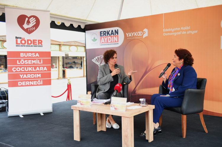 Osmangazi Kitap Fuarı'nda söyleşi ve imza günleri yoğun ilgi görüyor - Bursa Hayat Gazetesi-3