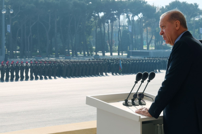 Cumhurbaşkanı Erdoğan Karabağ Zaferi’nin 5. yılında Azerbaycan’da