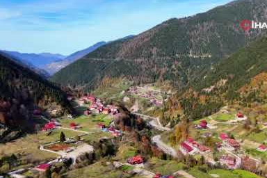 Trabzon'da sonbaharın en güzel hali büyüledi