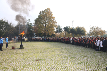 BUÜ’de Ata’ya saygı! Cumhuriyetin Kurucusu Gazi Mustafa Kemal Atatürk törenle anıldı