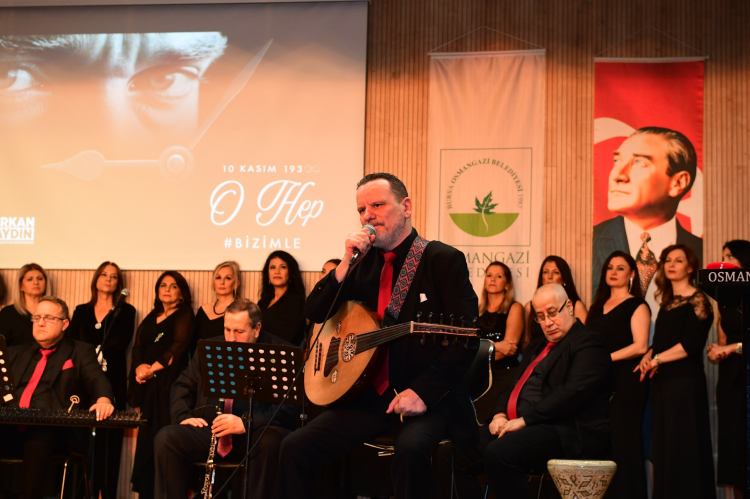 Osmangazi’de Atatürk’ü anma gecesi: Sevdiği türkülerle duygu dolu anlar - Bursa Hayat Gazetesi-5