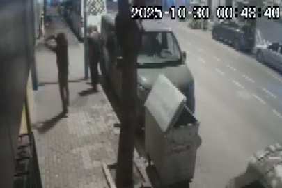 Bursa’da restorana pompalı tüfekli saldırı anı kamerada