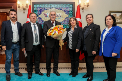 TÜED Uludağ Şubesi, Vali Ayyıldız’ı ziyaret etti