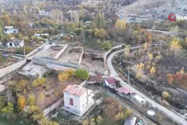 Yeşilyurt'ta sonbaharda kartpostallık görüntüler ortaya çıktı