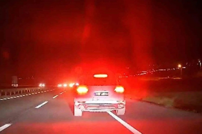 Trafiği tehlikeye atan sürücü ekiplerden kaçamadı!