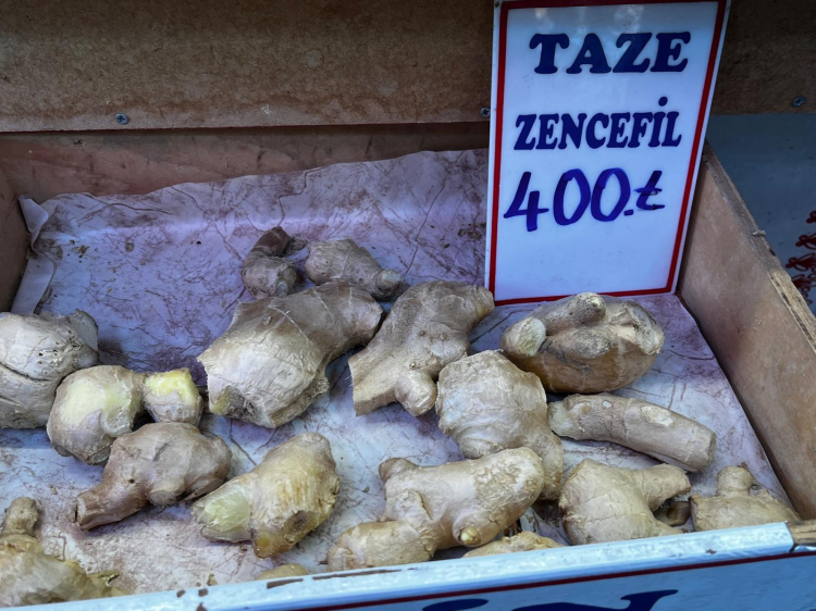 Şifa deposu zencefil rekor fiyatlarla tezgahlarda -Bursa Hayat-3